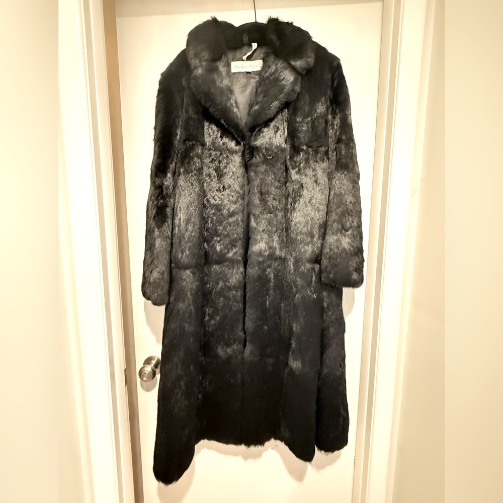 Vintage genuine rabbit coat. Beautiful and in perfect condition.